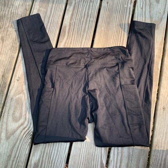 Women PINK Active leggings Medium Regular - Picture 3 of 3